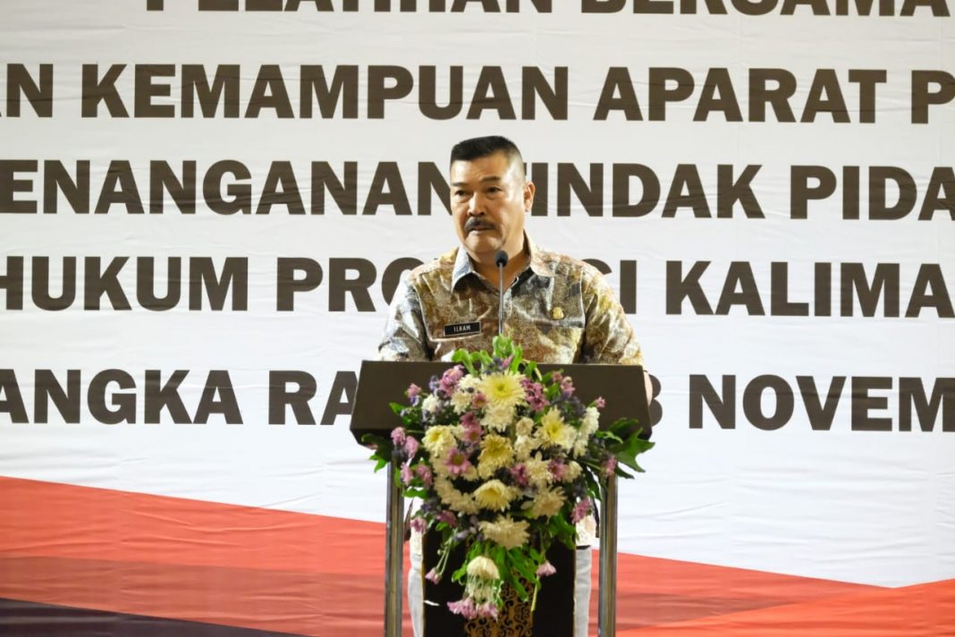 Kapolda Kalteng Mengahadiri Penutupan Pelatihan Penanganan Tindak Pidana Korupsi