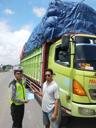 Kasat Lantas Polres Mesuji AKP Hadly Nasution Sebut Ada 58 Pelanggar Ditindak