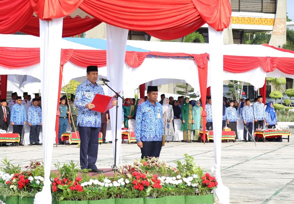 Gubri Pimpin Upacara Hari Sumpah Pemuda ke 91 Tahun 2019