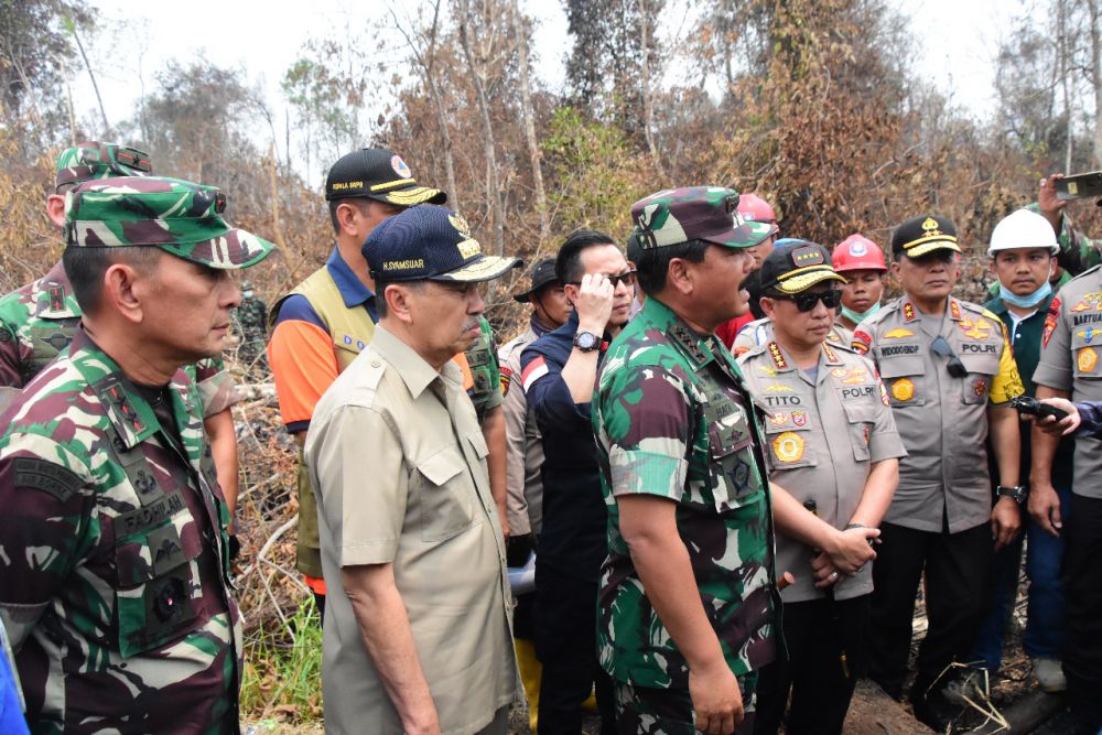 Gubri Merasa Aneh Saat Padamkan Karhutla