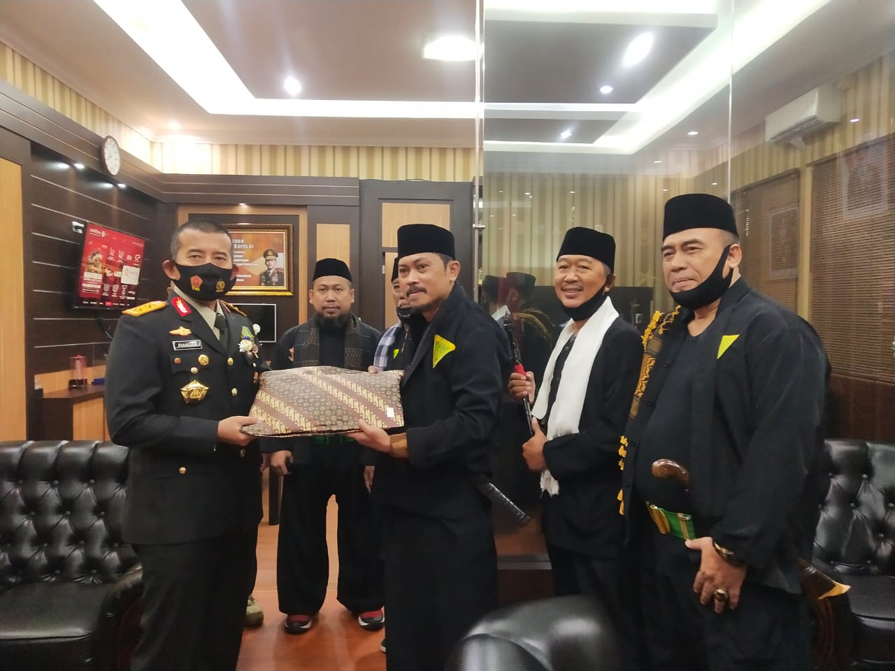 Kapolda Banten Menerima Kunjungan Ketua Umum PPSI dan DPW Banten