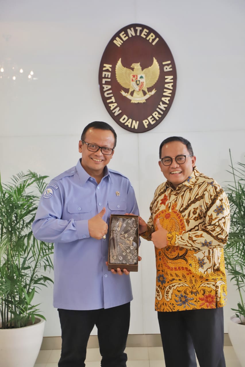Jadikan Kabupaten Muba Sentra Budi Daya Perikanan, Bupati Muba Menjumpai Menteri Kelautan dan Perikanan RI