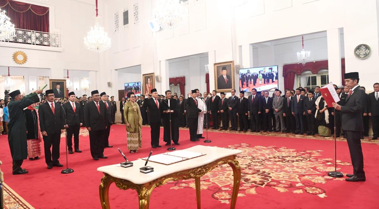 Presiden Jokowi Lantik Anggota Komisi Kejaksaan Republik Indonesia