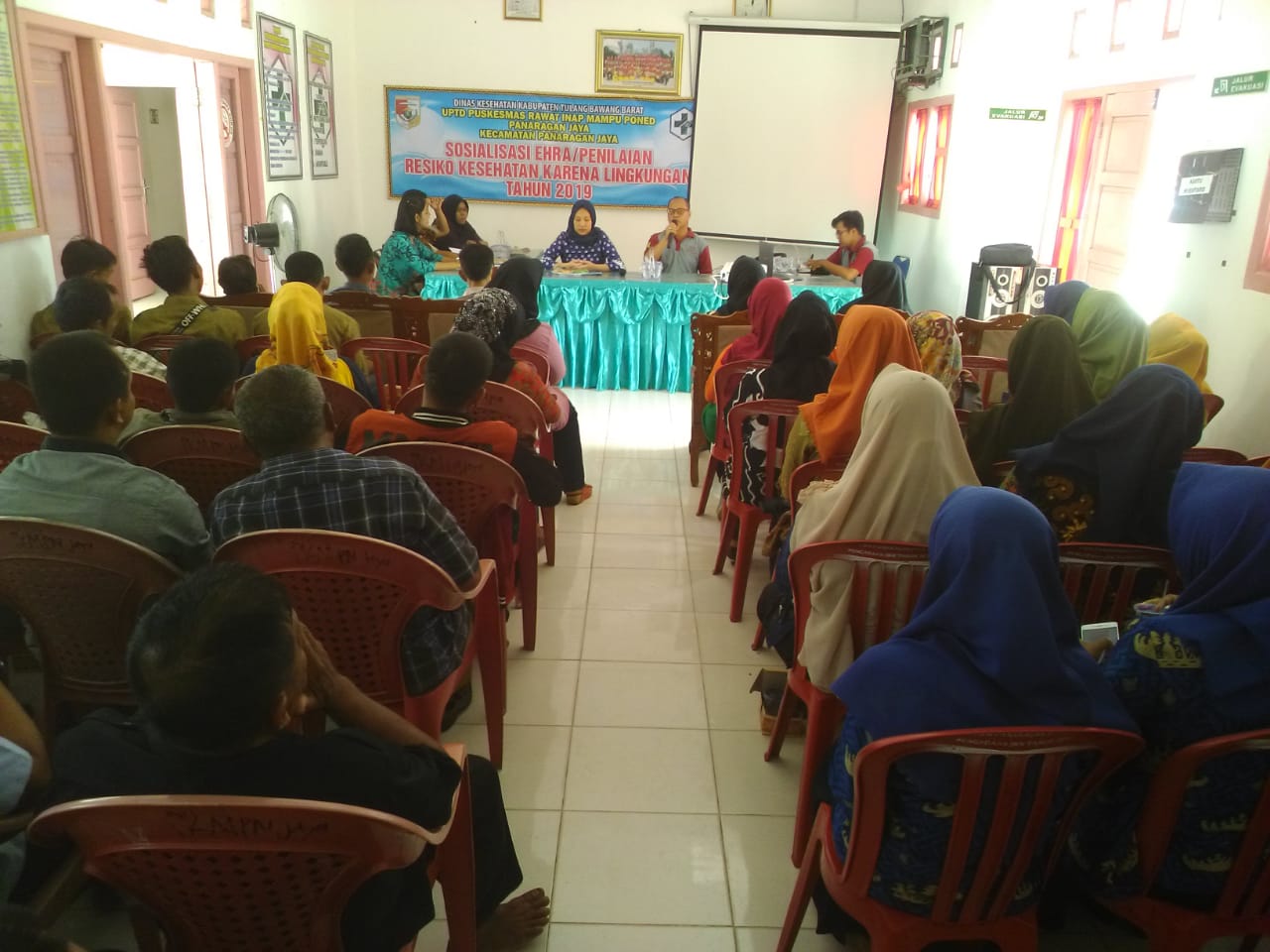 Dinkes Kabupaten Tulang Bawang Barat Melaksanakan Sosialisasi EHRA Program Percepatan Pembangunan Sanitasi Pemukiman (PPSP)