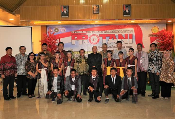Bupati Taput Buka Pembinaan PROTANI Se Sumut