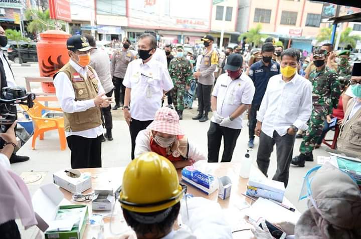 Gubri Lakukan Kunjungan Ke Kota Dumai Untuk Melakukan Peninjauan Terkait Pelaksanaan PSBB