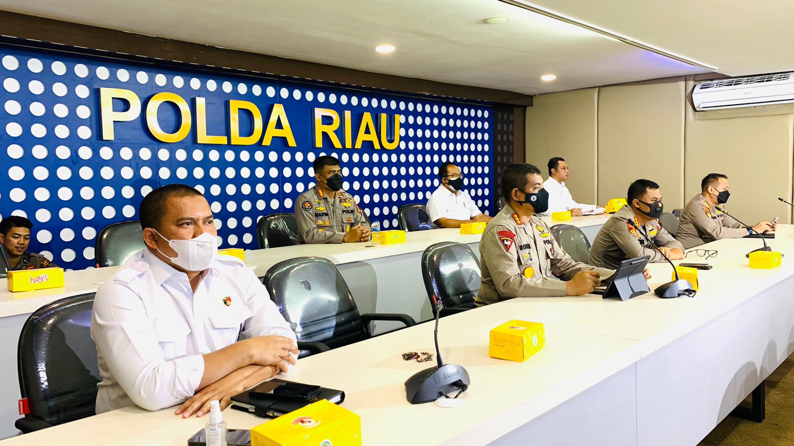 Kapolda Riau Atensikan Kelangkaan Minyak Goreng, Pastikan Tindak Tegas Oknum Yang Rugikan Masyarakat