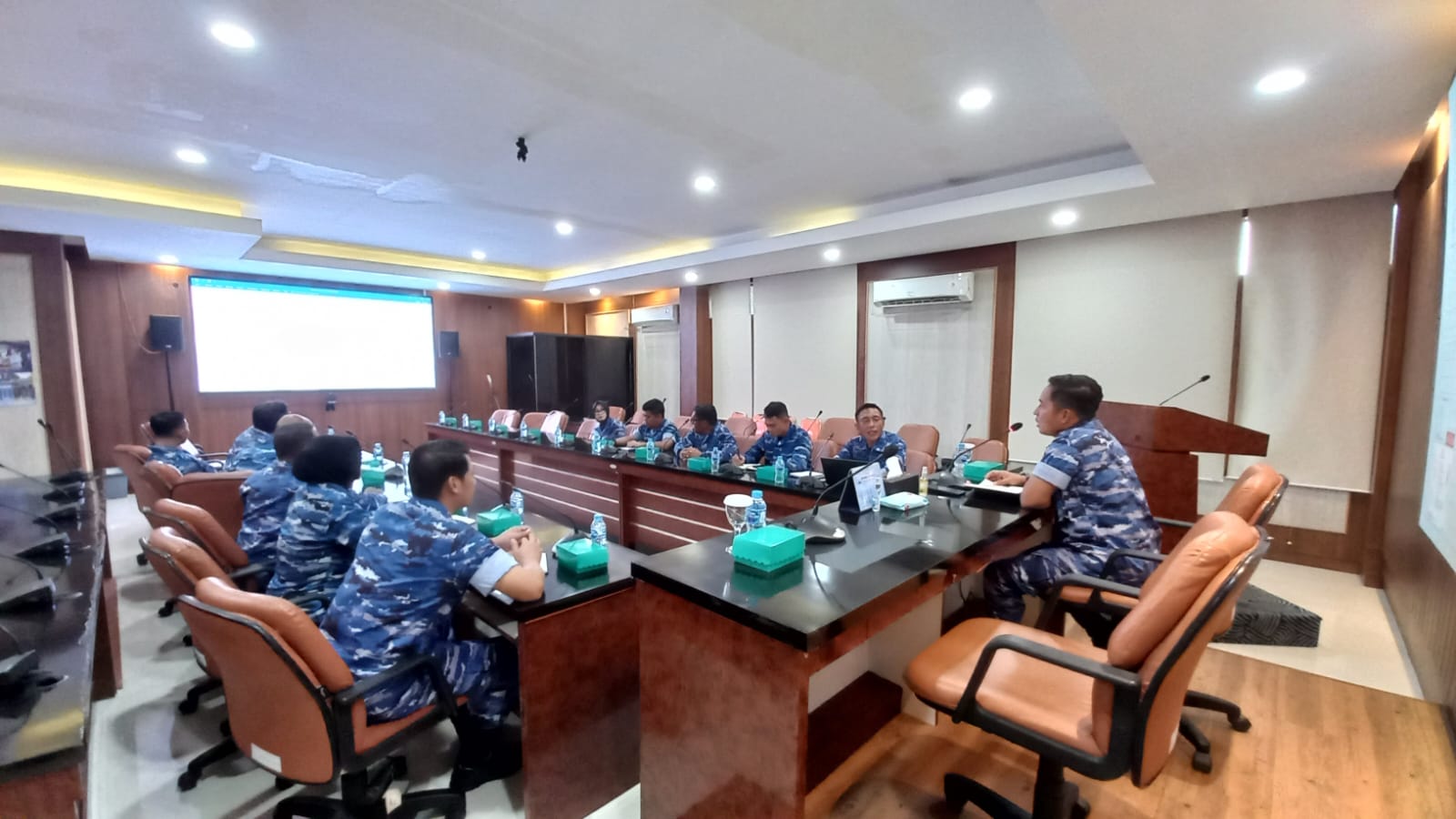 Asren Kodau I Pimpin Rapat Kesiapan Pembinaan Olahraga Anggar Di Makodau I