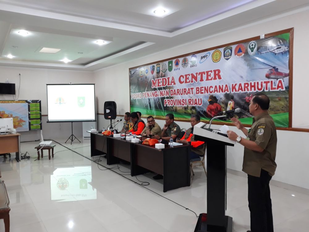 Kepala P3K Sumatera Gelar Rapat Penanggulangan Karhutla Di Provinsi Riau