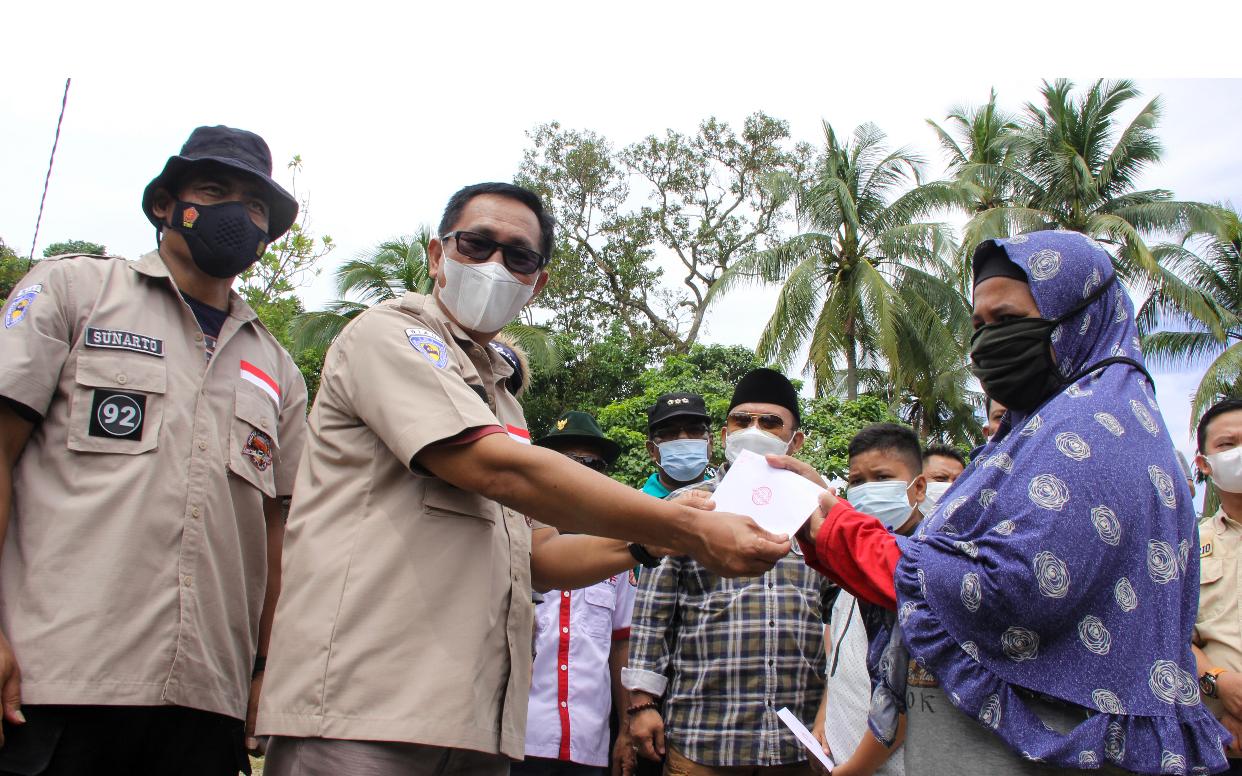 Bulan Suci Ramadhan 1442 H TLCI Chapter 2 Riau Berbagi, Santuni Anak Yatim dan Fakir Miskin di Desa Siabu Kampar