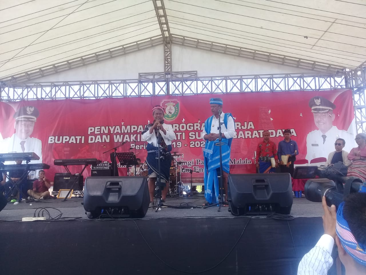 Pesta Rakyat, Pidato Bupati Dan Wakil Bupati Sumba Barat Daya