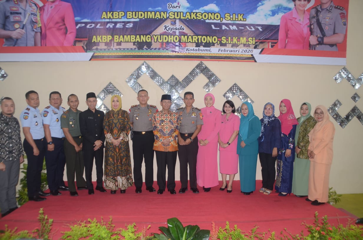 Plt Bupati Hadiri Acara Pisah Sambut Kapolres Lampung Utara