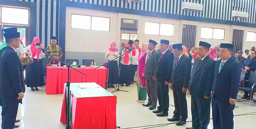 Wakil Bupati Aceh Tenggara Lantik Enam Pejabat Eselon II dan III, Berikut Daftarnya