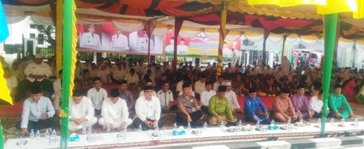 Sempena HUT Rohil Wakil Bupati Hadiri Sima'an Al- Qur'an