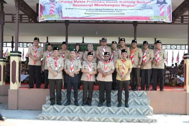 Gubernur Kalteng, beserta Wagub, Menghadiri Kemah Eksekutif, Legislatif, Yudikatif Berkah