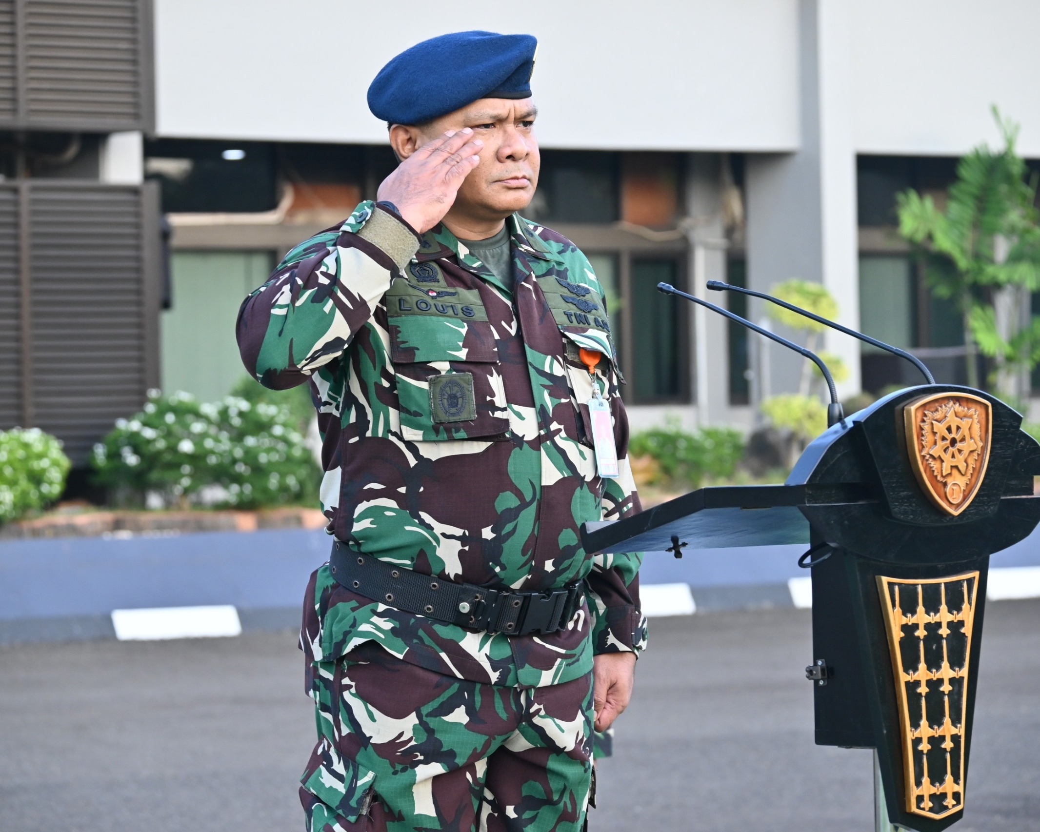 Irben Itkodau I Pimpin Upacara Mingguan, Ini Kata Asper Kaskodau I