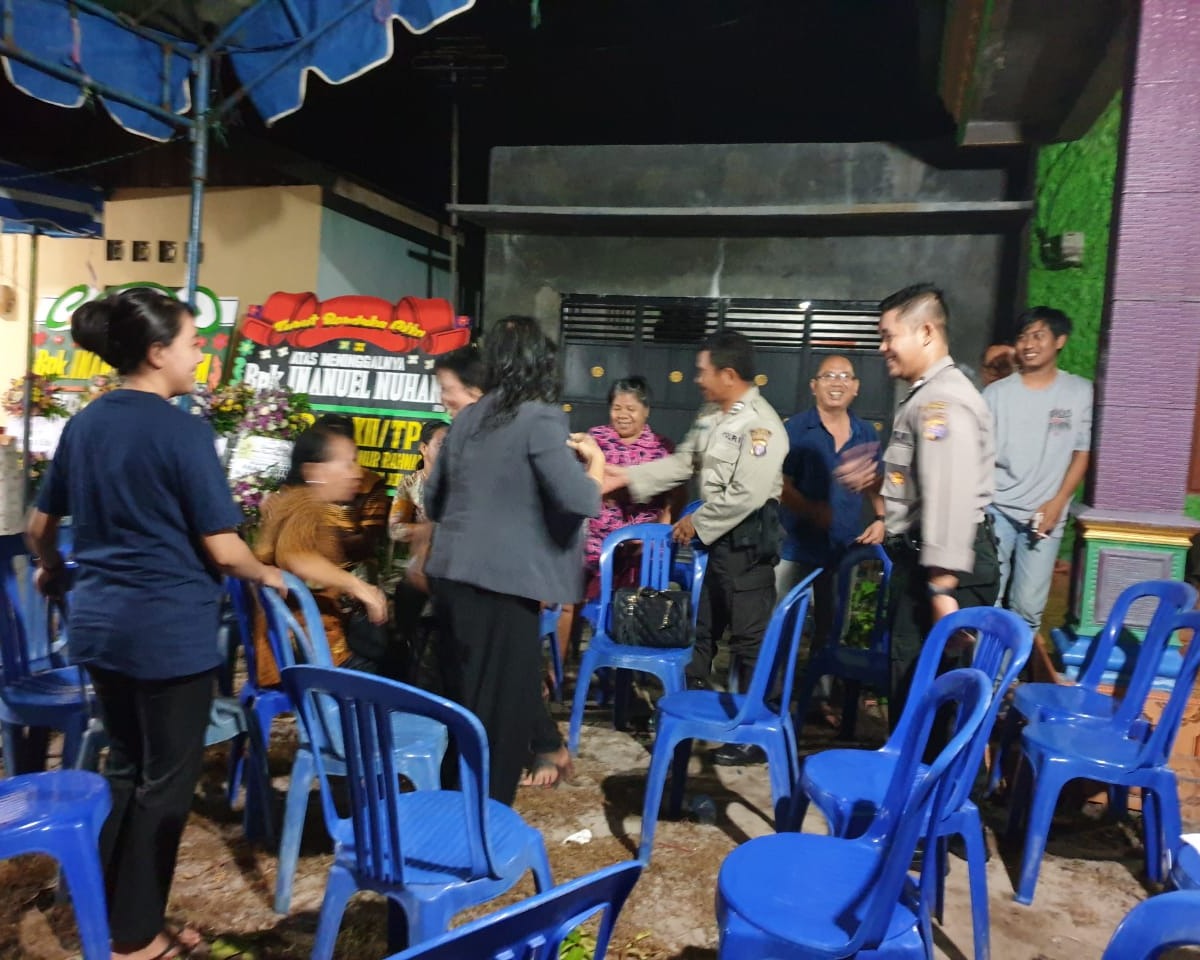 Polresta Palangka Raya, Melayat ke Rumah Duka Pejuang Kemerdekaan Serka Imanuel Nuhan