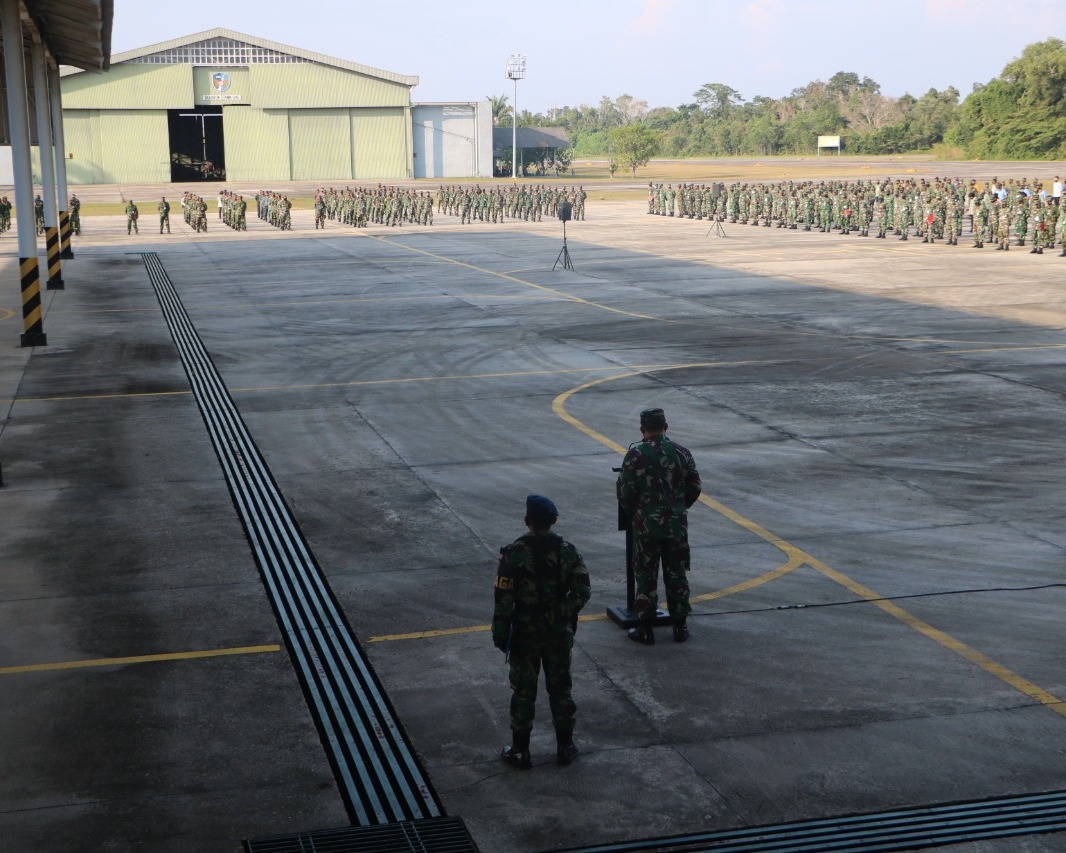 Danlanud RSN: Menjadi Prajurit TNI Adalah Karunia Tuhan Yang Harus Dijaga Dan Disyukuri