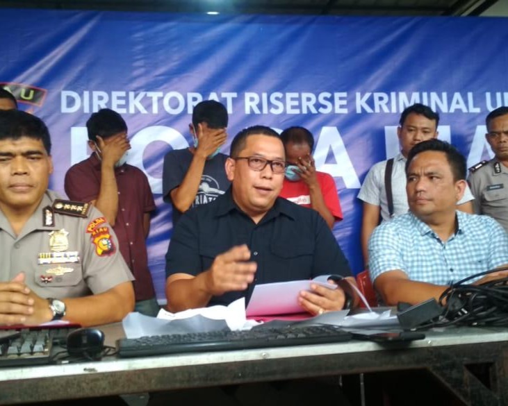 Team Opsnal Reskrimum Polda Riau Ringkus Tiga Pemain Judi Online