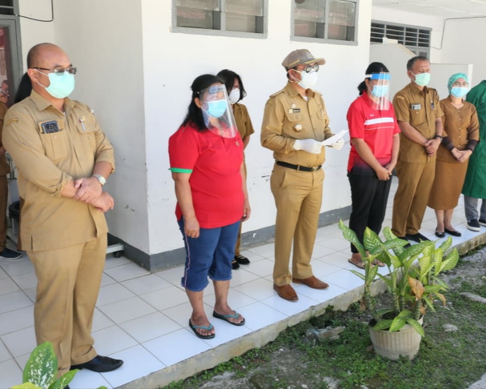 Bupati Taput Harapkan Masyarakat Menerima Kehadiran Pasien Covid-19 Yang Sudah Sembuh