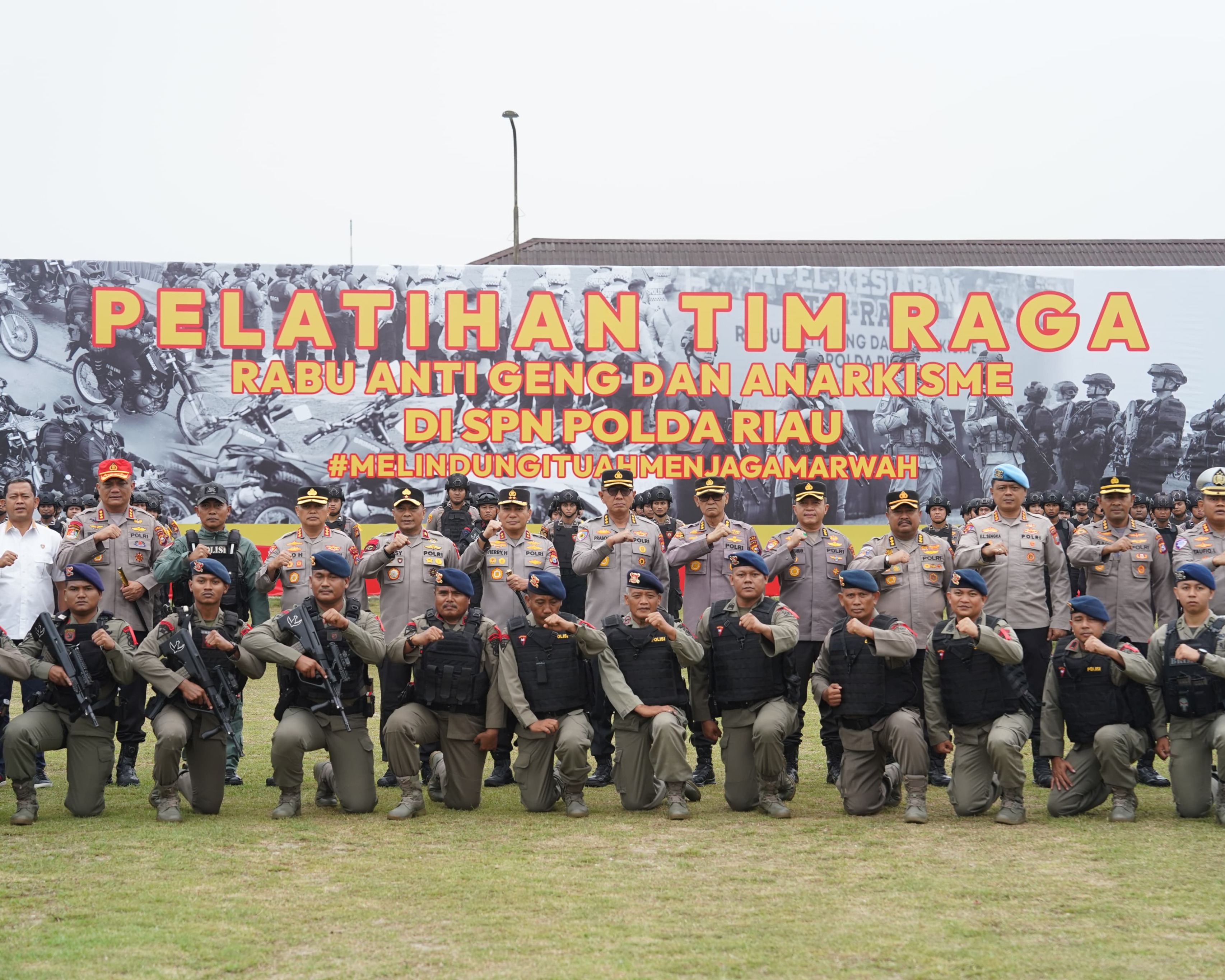 Polda Riau Gelar Upacara Pembukaan Pelatihan Tim RAGA Tahun 2025