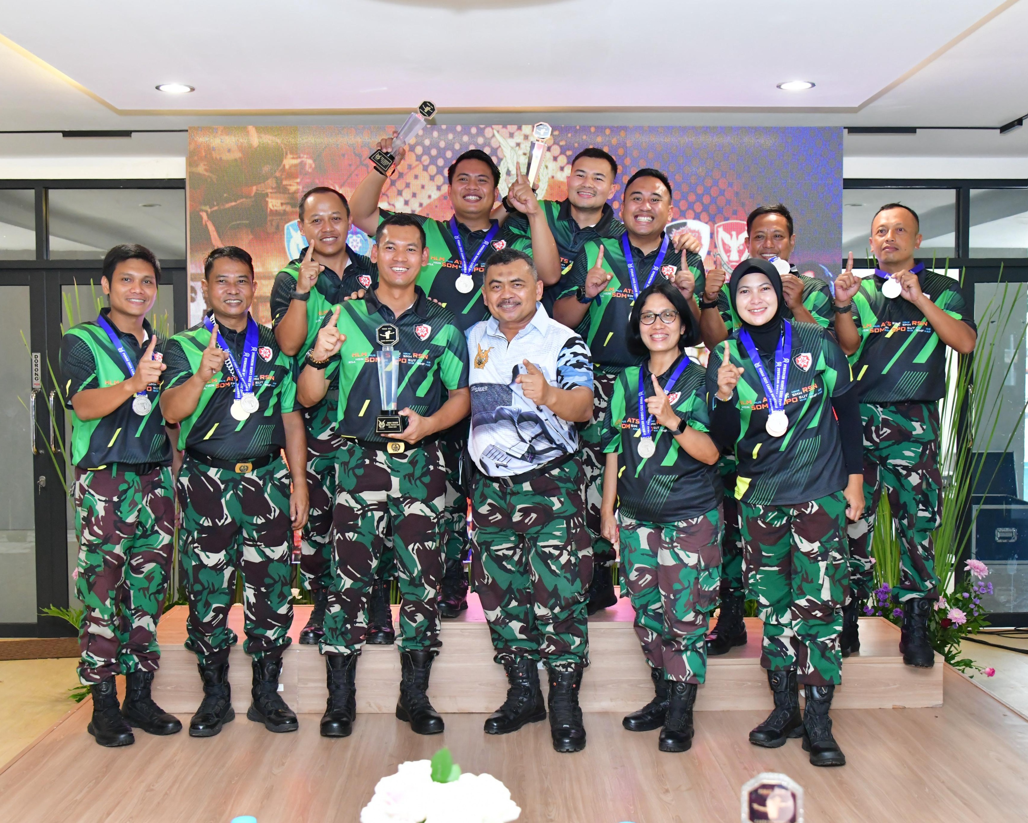 Panglima Apresiasi, PORAU Koopsud I Sabet Juara Menembak