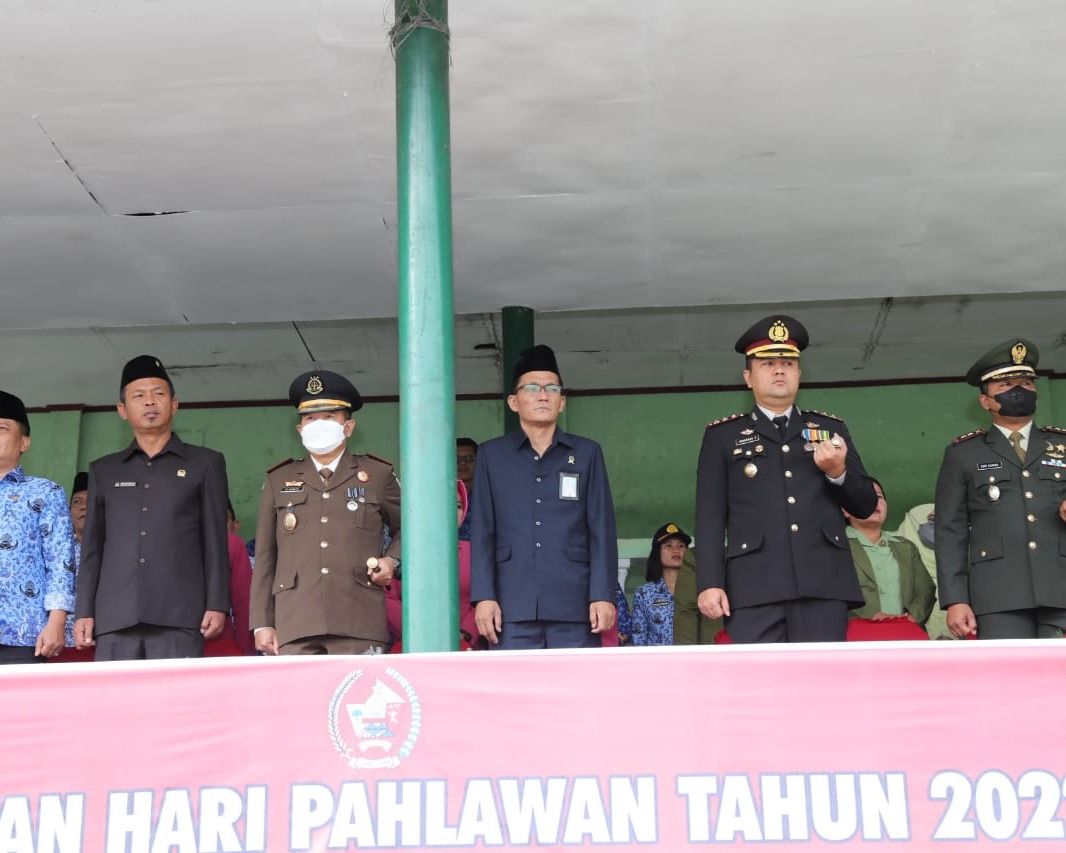 Bupati Tapanuli Utara Pimpin Upacara Memperingati Hari Pahlawan 10 November 2022