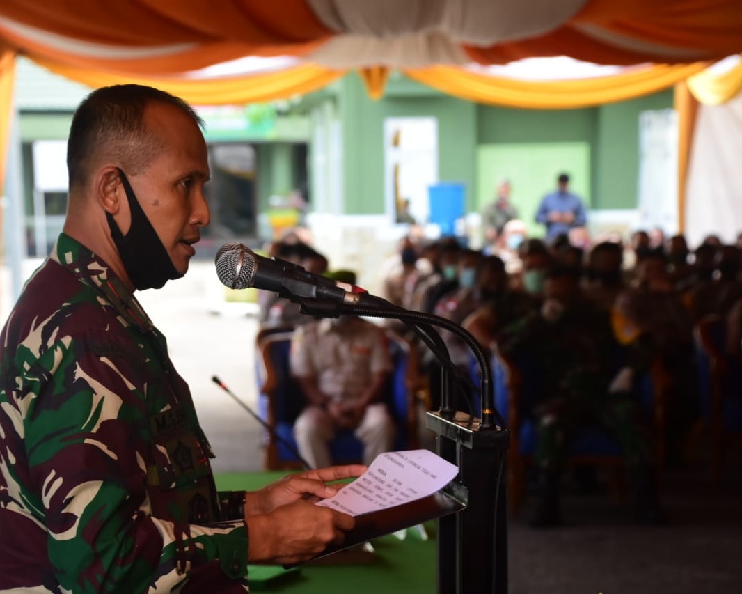 Antisipasi Karhutla, Korem 031/WB Gelar Latihan Posko I Kodim 0303/Bengkalis Dengan Nama 