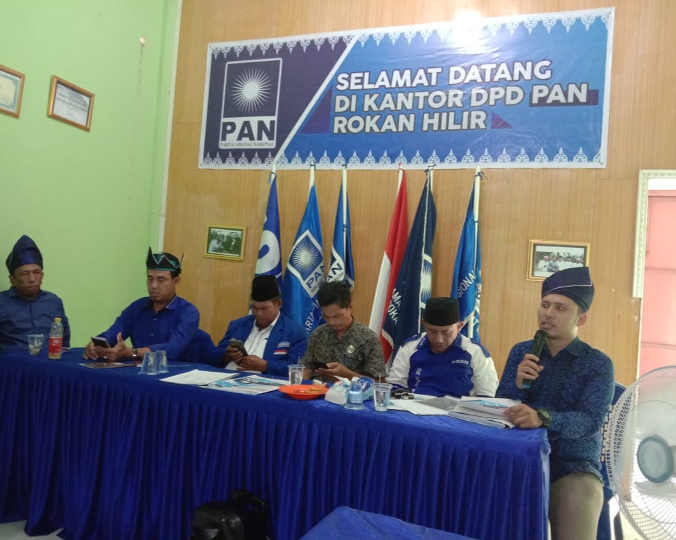 Afrizal Berharap Bisa Bersama Partai PAN, Maju Untuk Memimpin di Kabupaten Rokan Hilir