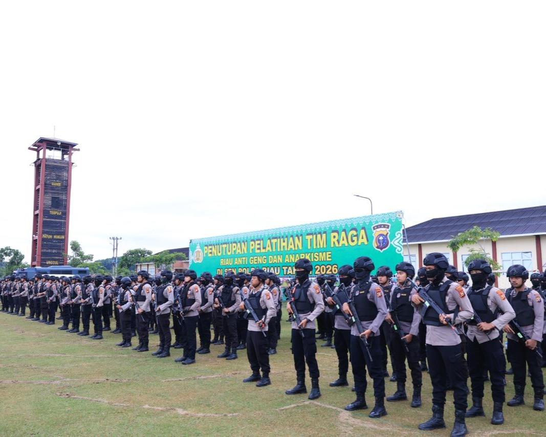 Polda Riau Resmi Tutup Pelatihan Tim RAGA Gelombang II Tahun 2026