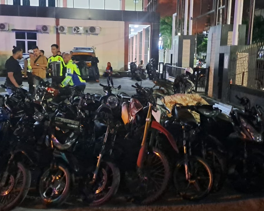 Kapolres Dumai Gelar Kegiatan Rutin Yang Ditingkatkan (KRYD) Sebagai Upaya Antisipasi Tindakan Kriminalitas