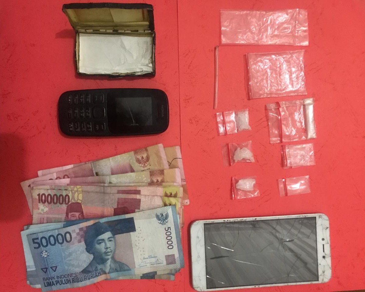 Polres Tulang Bawang Tangkap Oknum PNS di Menggala Yang Jadi Bandar Narkotika