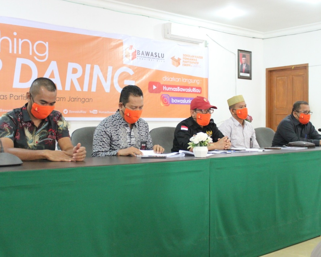 Resmi Di Launching, Sekolah Kader Pengawas Partisipatif (SKPP) Riau Akan Belajar 2 Bulan, Sertifikasi Dari Bawaslu RI