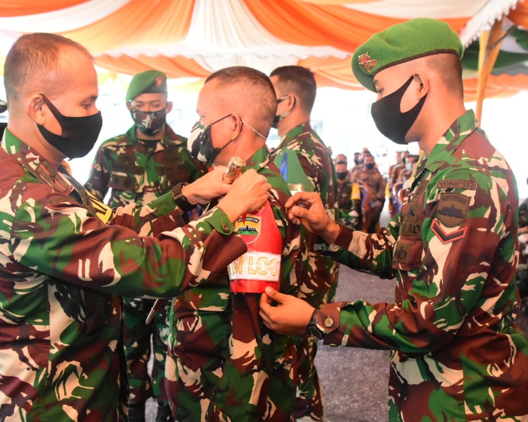 Antisipasi Karhutla, Korem 031/WB Gelar Latihan Posko I Kodim 0303/Bengkalis Dengan Nama 