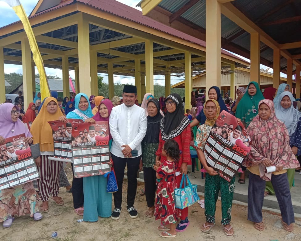 Wakil Ketua DPRD Provinsi Riau Zukri Misran, Jemput Aspirasi Warga Desa Palas