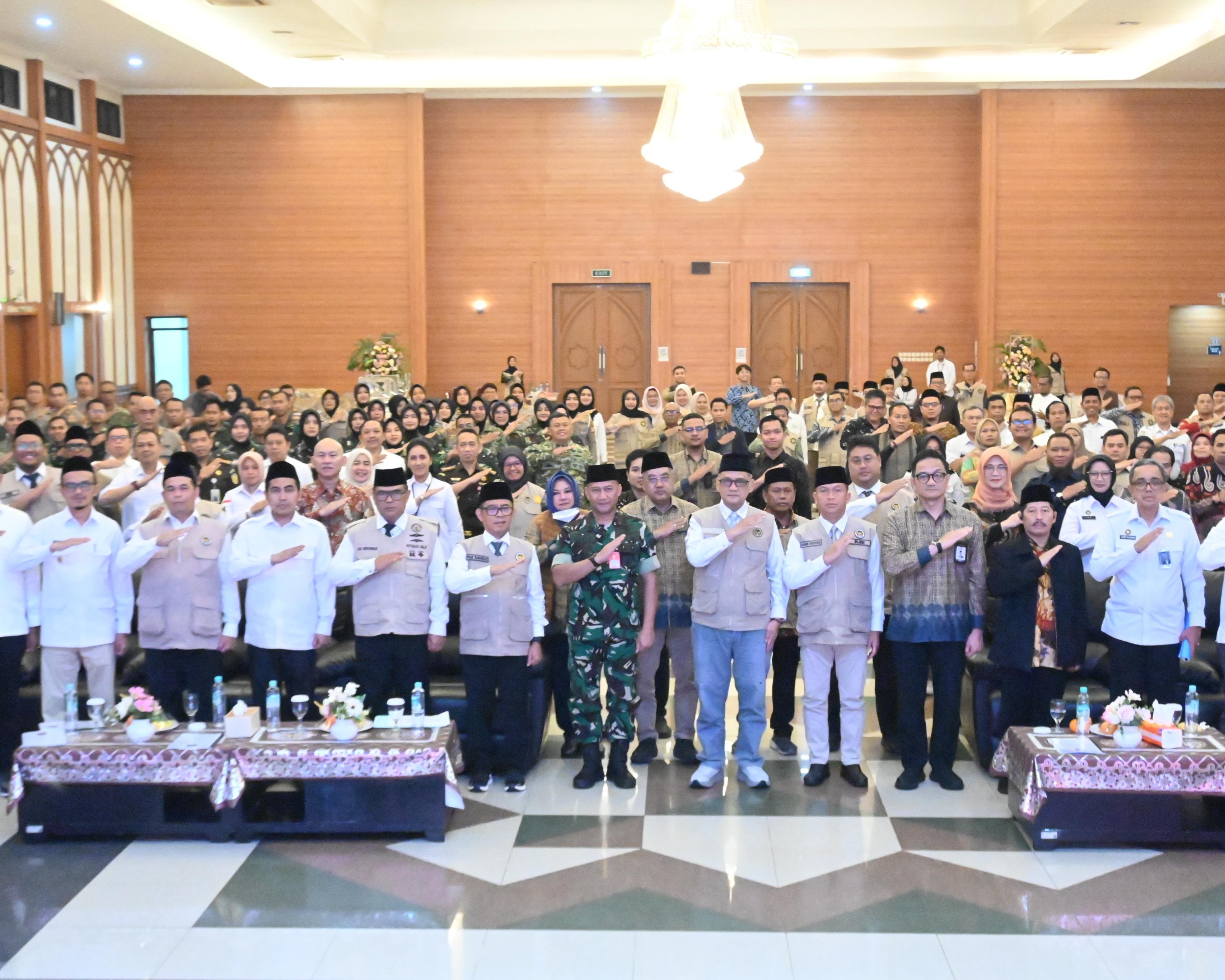 Pangkodau I Hadiri Rapat Konsolidasi Petugas Pengawas Dan Pendukung Penyelenggaraan Ibadah Haji 1447 H/2026 M