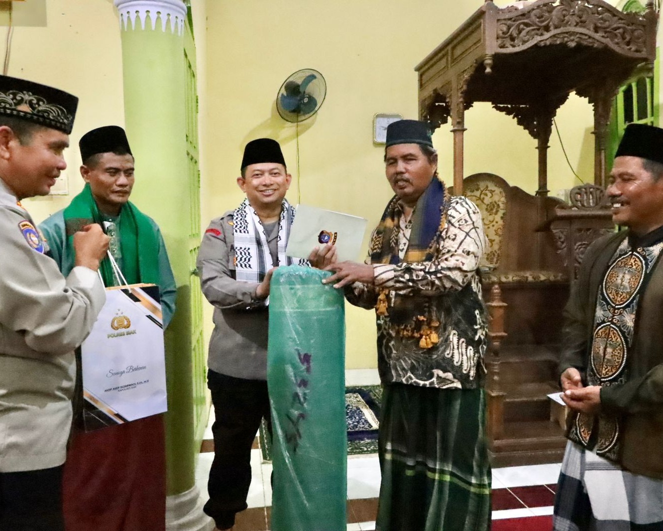 Pimpin Tarling dan Suling, Kapolres Siak AKBP Asep Sujarwadi Sampaikan Pesan Pesan Kamtibmas