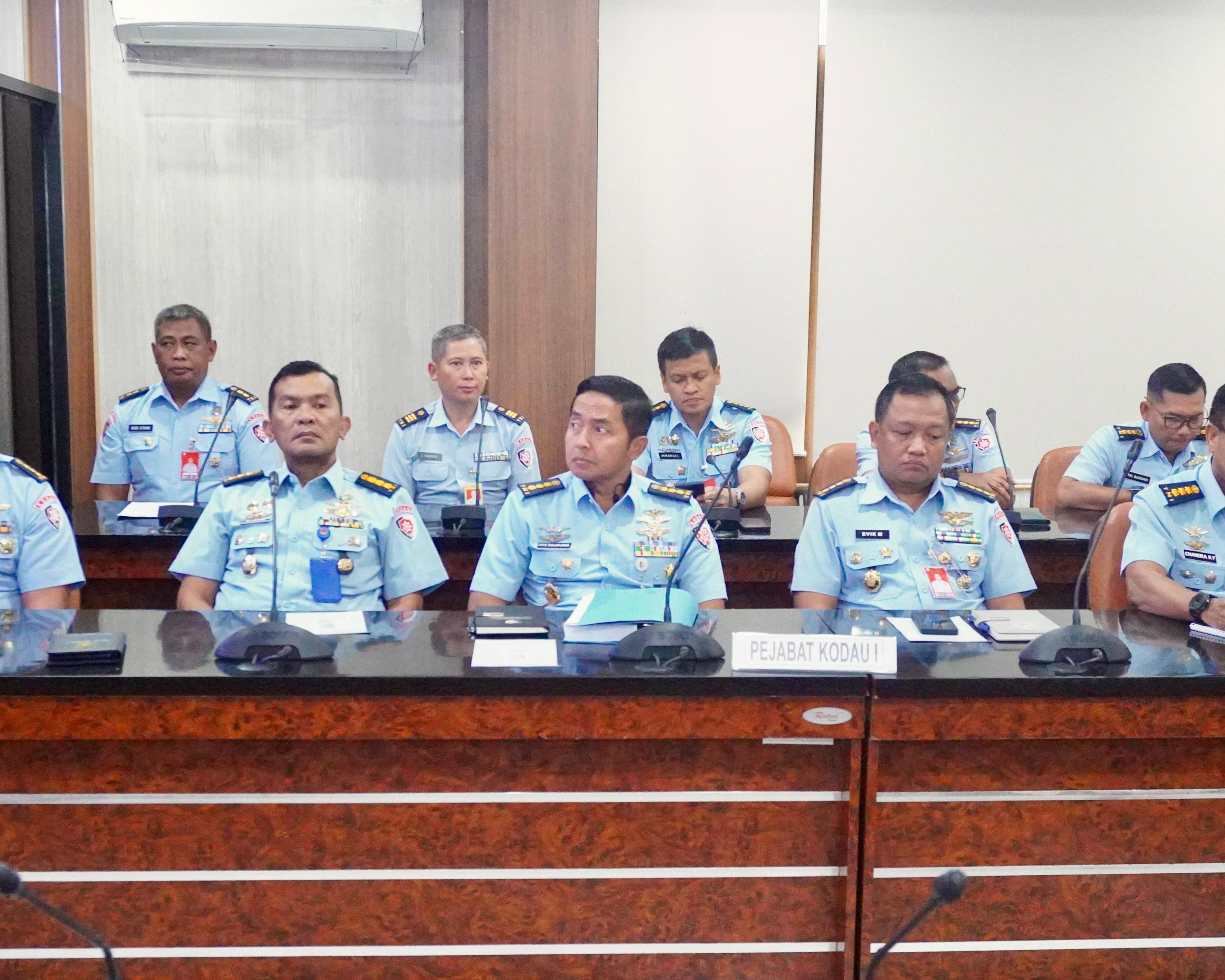 Sambut Tim BPK RI, Pangkodau I Tekankan Transparansi dan Tertib Administrasi