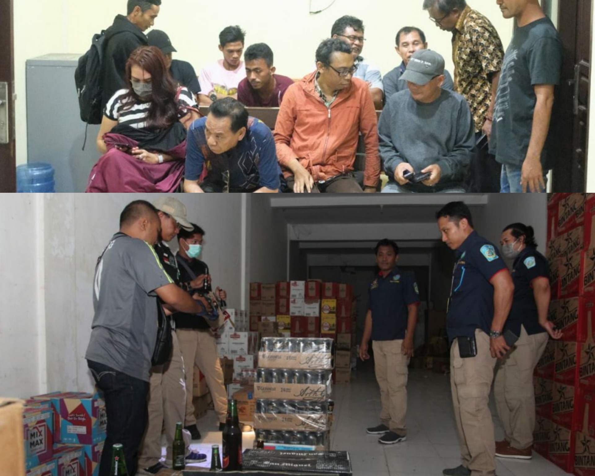 Ditresnarkoba Polda Kalteng Gelar Razia THM bersama BNNP dan Denpom Palangka Raya