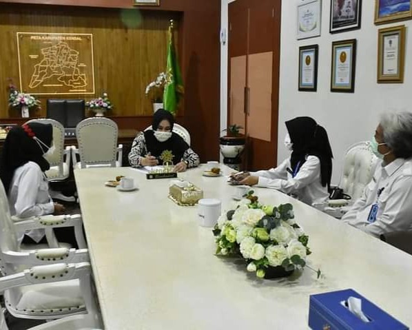 Kepala BNNK Audiensi Dengan Bupati Kendal Terkait Program P4GN