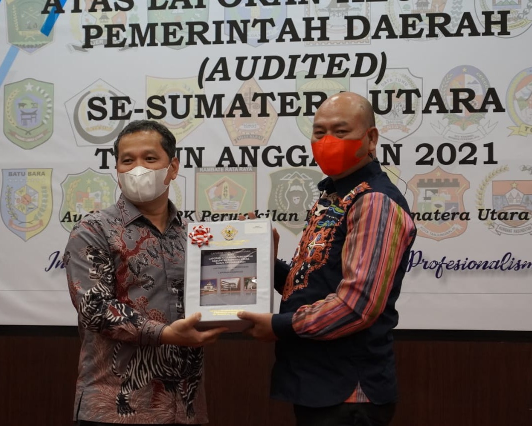 Pemerintah Kabupaten Tapanuli Utara Kembali Raih Opini WTP 8 Kali Berturut Turut