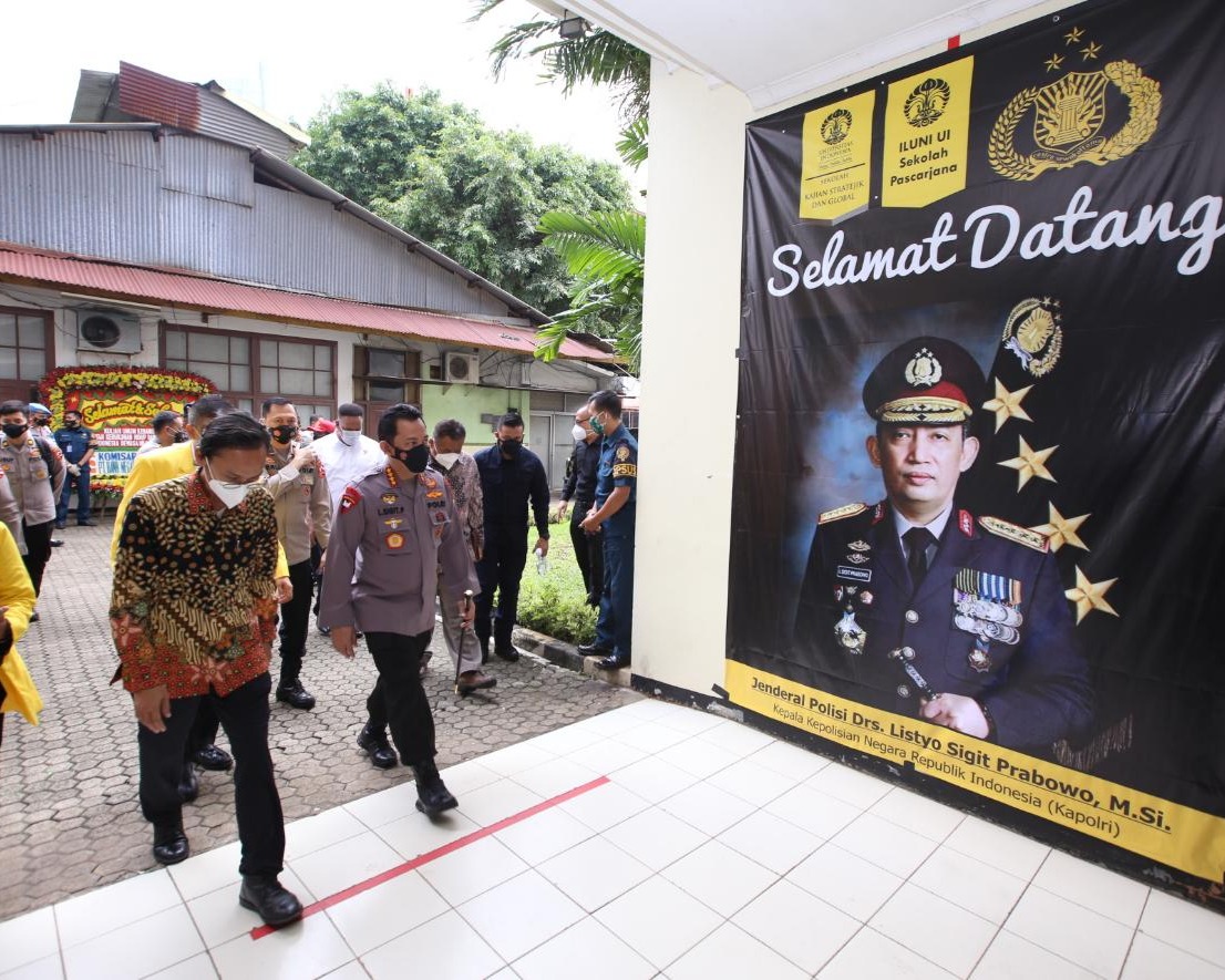 Kuliah Umum di UI, Kapolri Beberkan Peran Polri Tingkatkan Kerukunan Hidup Berbangsa