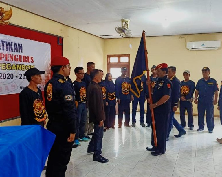 Ketua GIBAS Kendal Bersama Pengurus Melantik Ketua GIBAS Pegandon Periode 2020 - 2024
