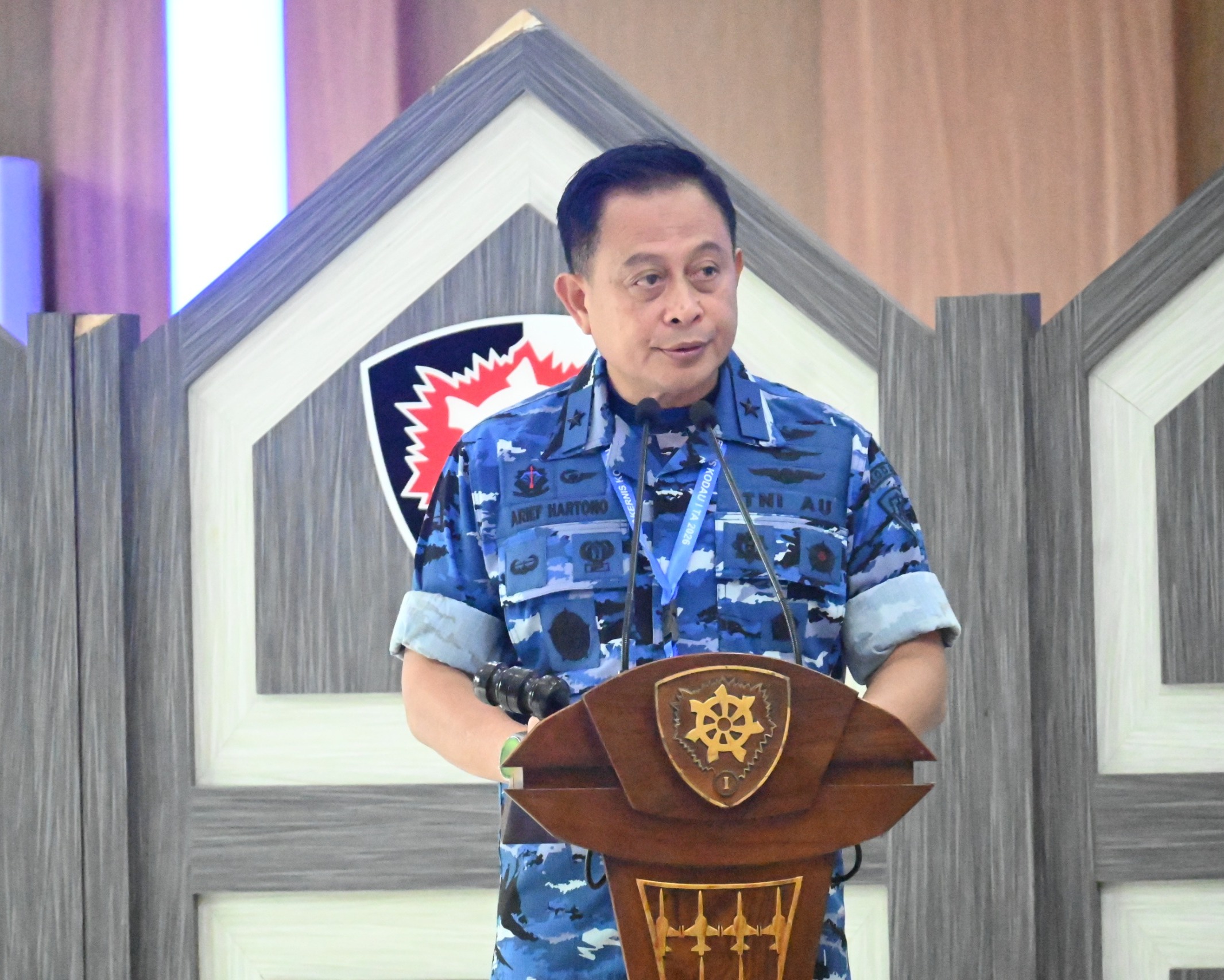 Rakernis Kodau I TA 2026, Pangkodau I Berikan Penghargaan Kepada Satgas Penanggulangan Bencana Alam Sumatera