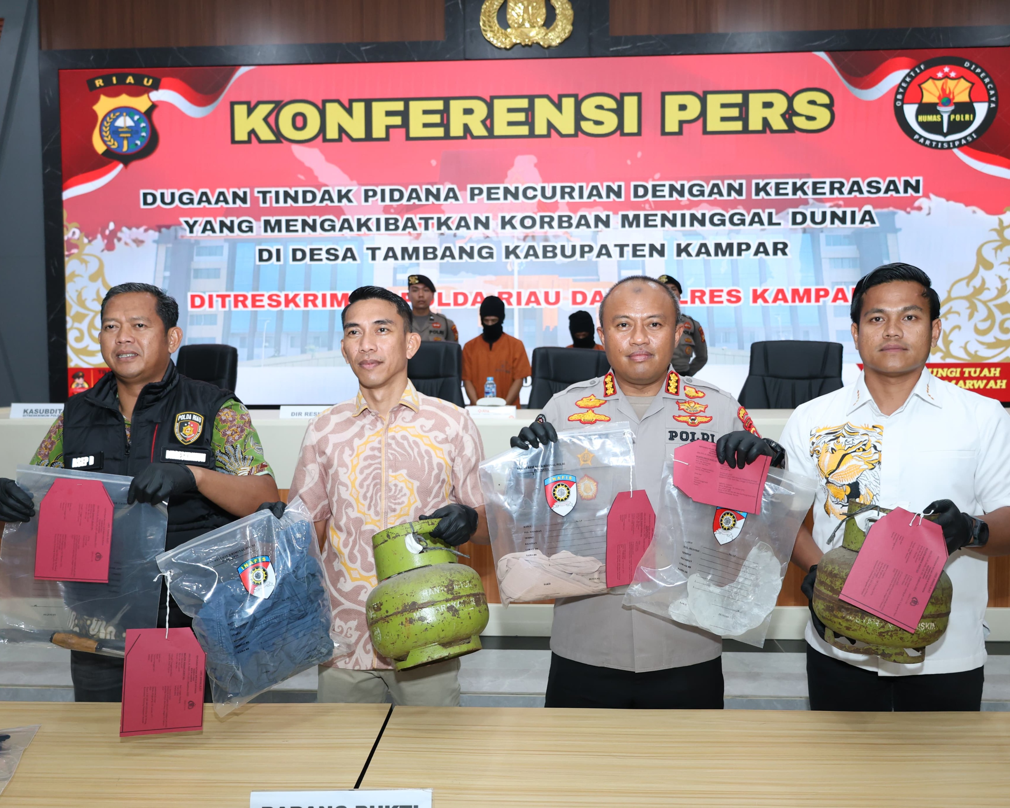 Dua Pelaku Pencurian Dengan Kekerasan Yang Mengakibatkan Korban Meninggal Dunia Akhirnya Ditangkap Polisi, Ternyata Tetangga Sendiri