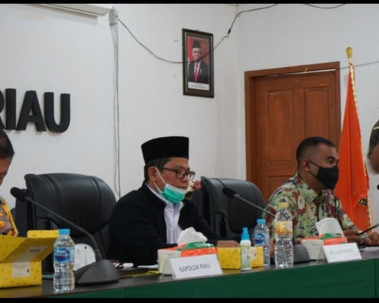 Buka Rakor Sentra Gakkumdu Se Provinsi Riau, Kapolda Riau: Kita Akan Dukung Keputusan Bawaslu