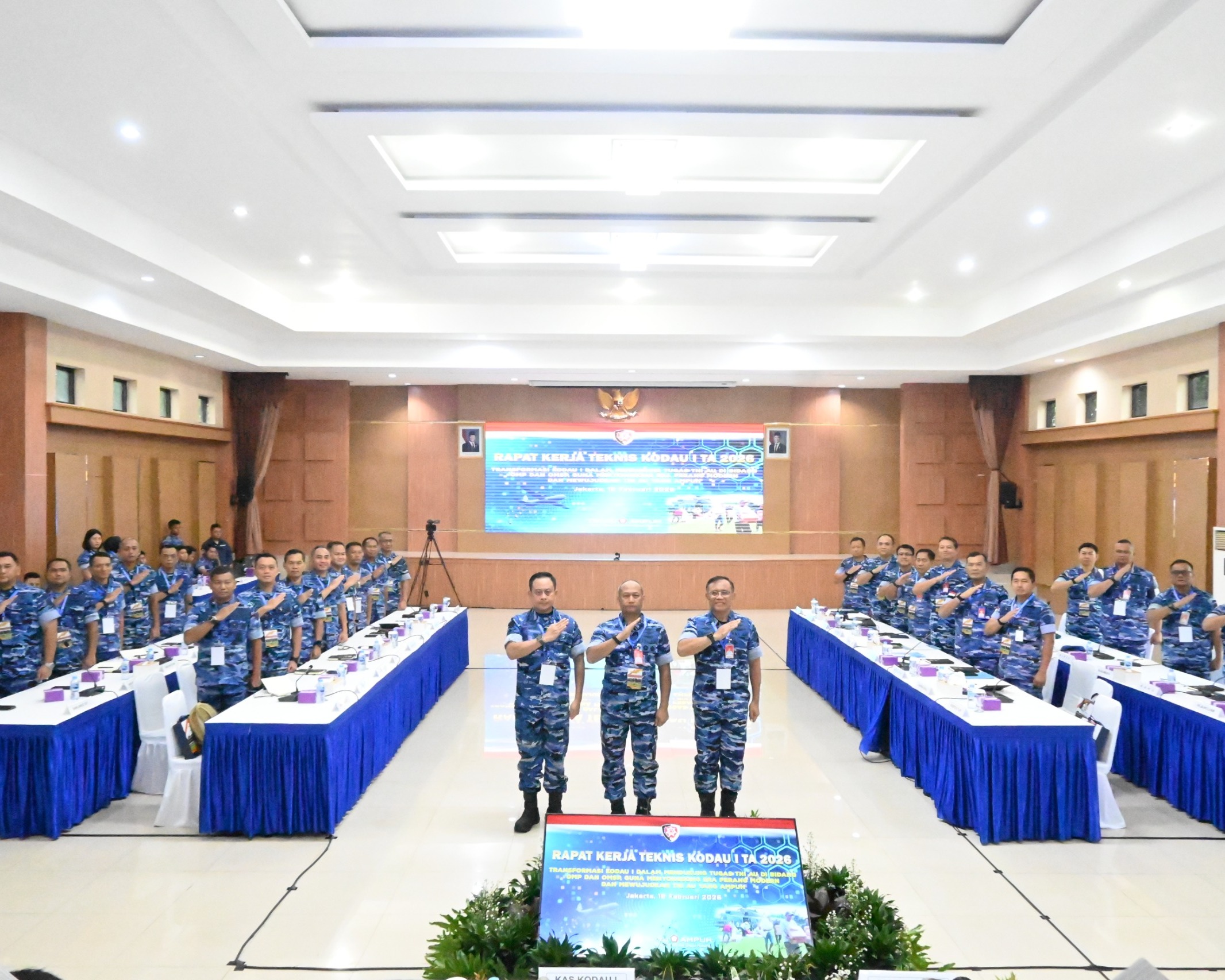 Pangkodau I Buka Rakernis Kodau I TA 2026