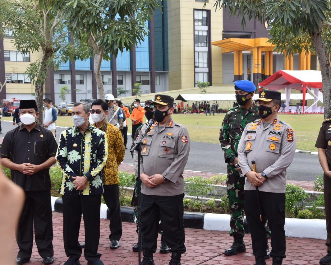 Wakapolri Kunjungan Kerja Ke Mapolda Riau