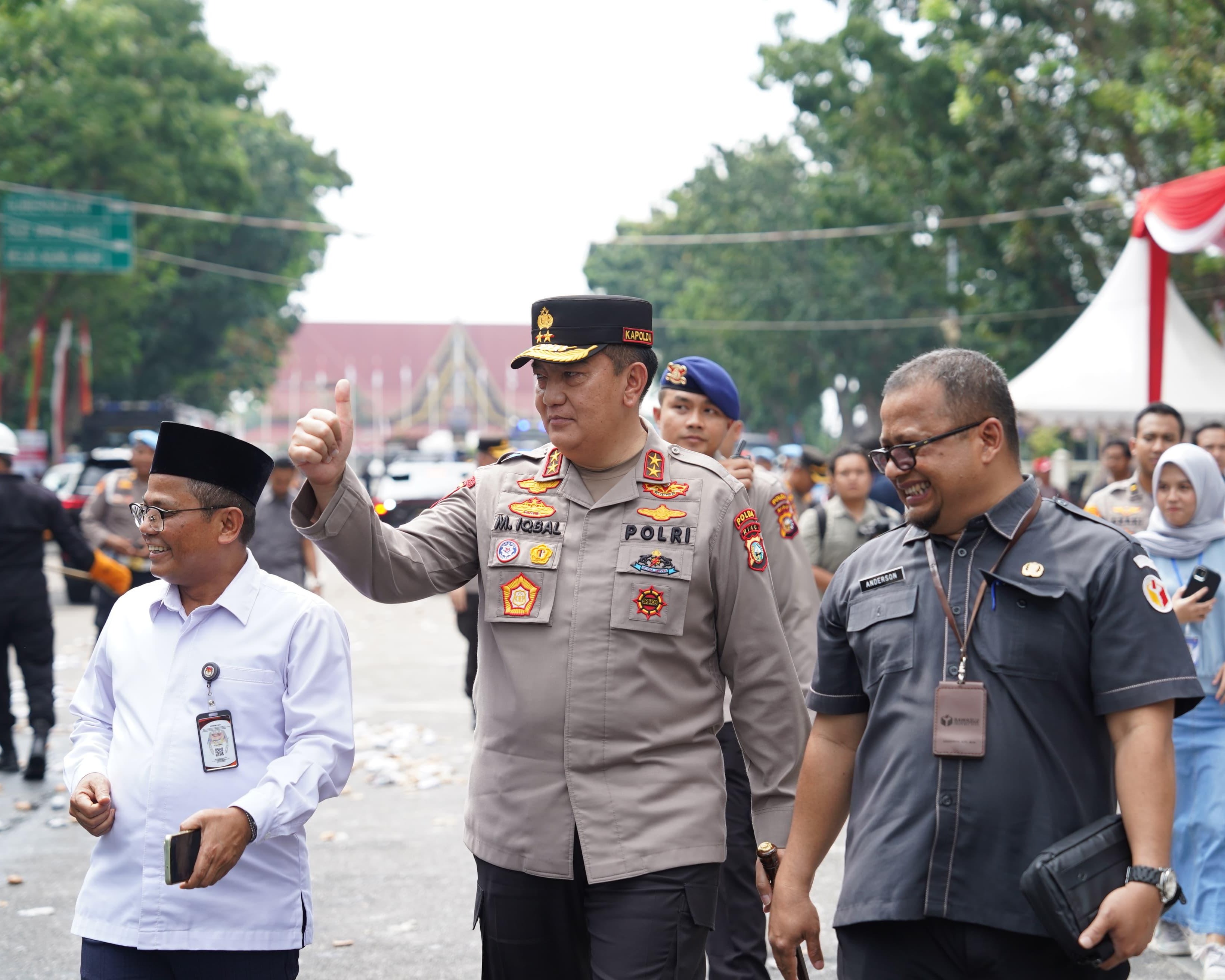 Polda Riau Gelar Simulasi Sispamkota Jelang Pilkada 2024