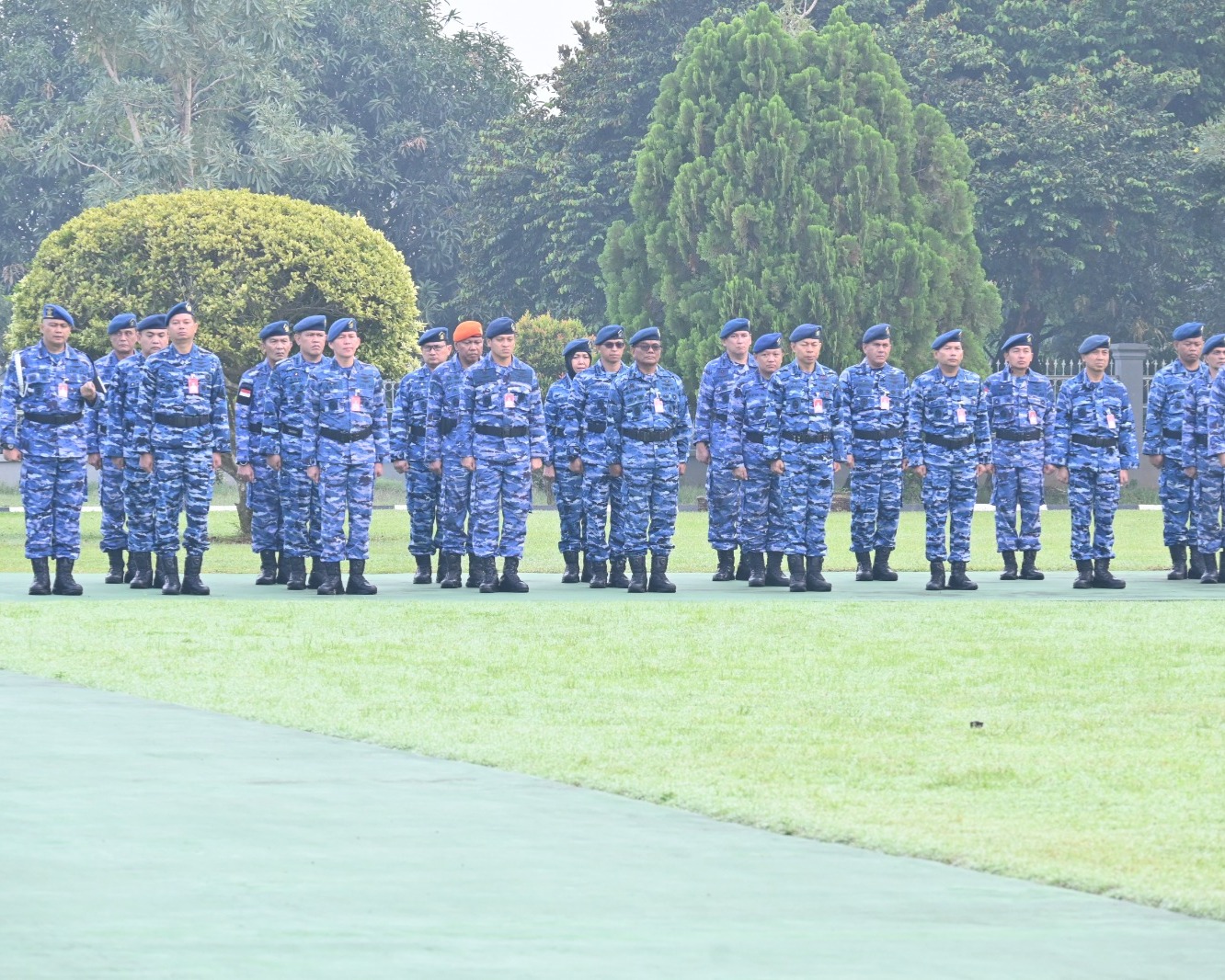 47 Personel Makodau I Laksanakan Tradisi Kenaikan Pangkat